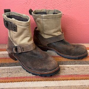 WOOLRICH Baltimore Harness Western Boots Size 8